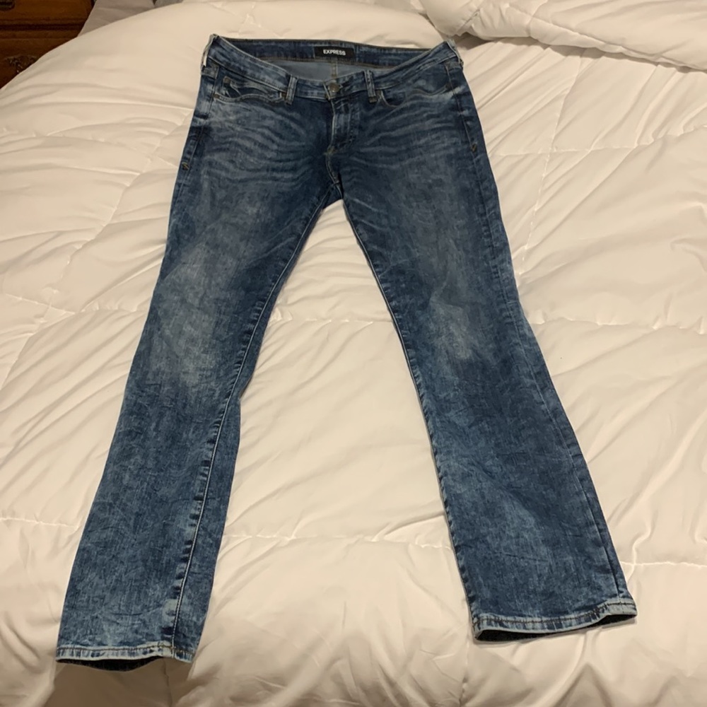 Express Hyper-Stretch Jeans 34x34. Slim Fit.